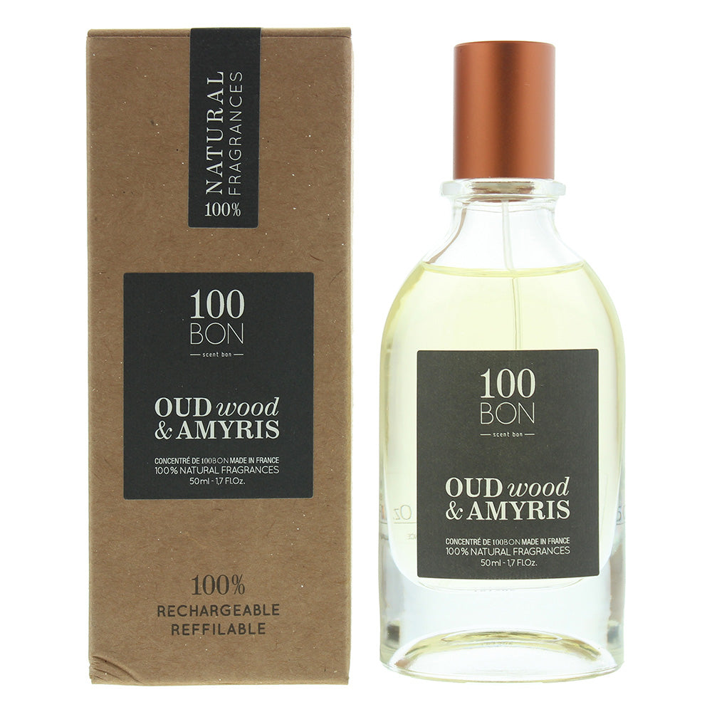 100BON Oud Wood & Amyris Refillable Eau de Parfum Concentrate