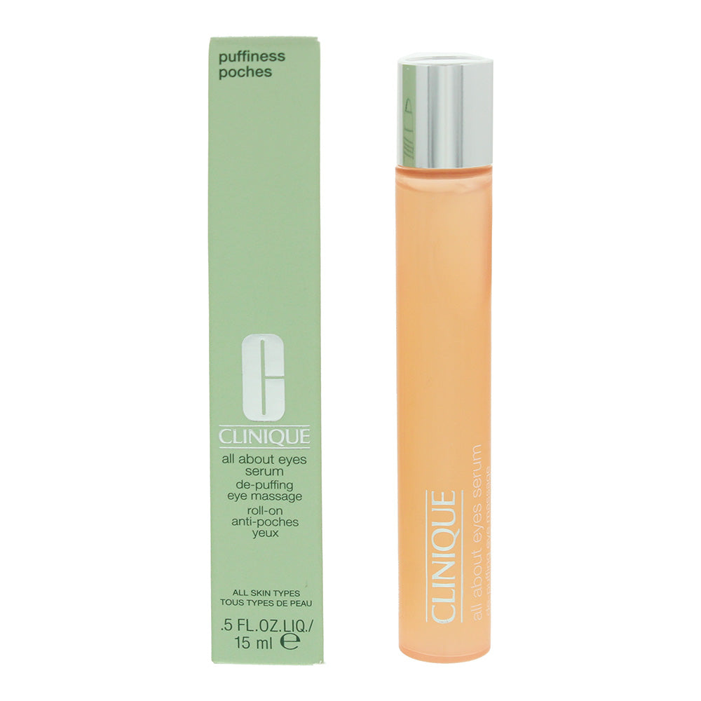 Clinique All About Eyes Serum De-Puffing Eye Massage Roll-On