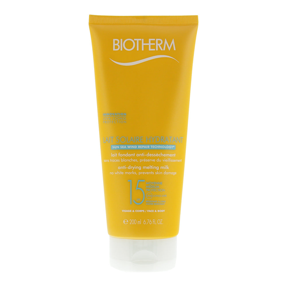 Biotherm Lait Solaire Hydratant Anti-Drying Melting Milk - SPF15