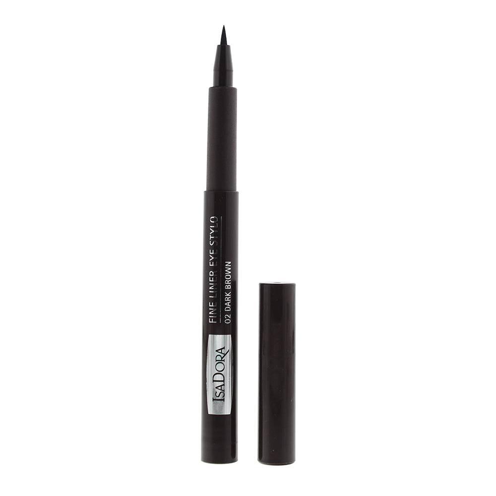 IsaDora Fine Liner Eye Stylo - 02 Dark Brown