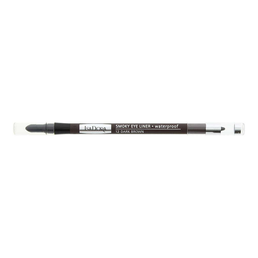IsaDora Smoky Eye Liner + Waterproof - 12 Dark Brown