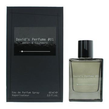 David's Perfume #01 Amber & Cashmere Eau de Parfum