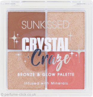 Sunkissed Crystal Craze Bronze & Glow Palette 4 x
